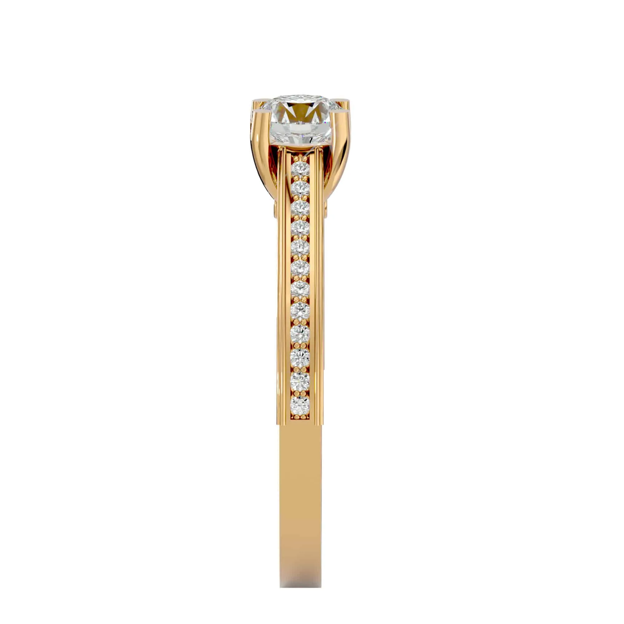 1.38ct RX Solitaire Diamond Engagement Ring
