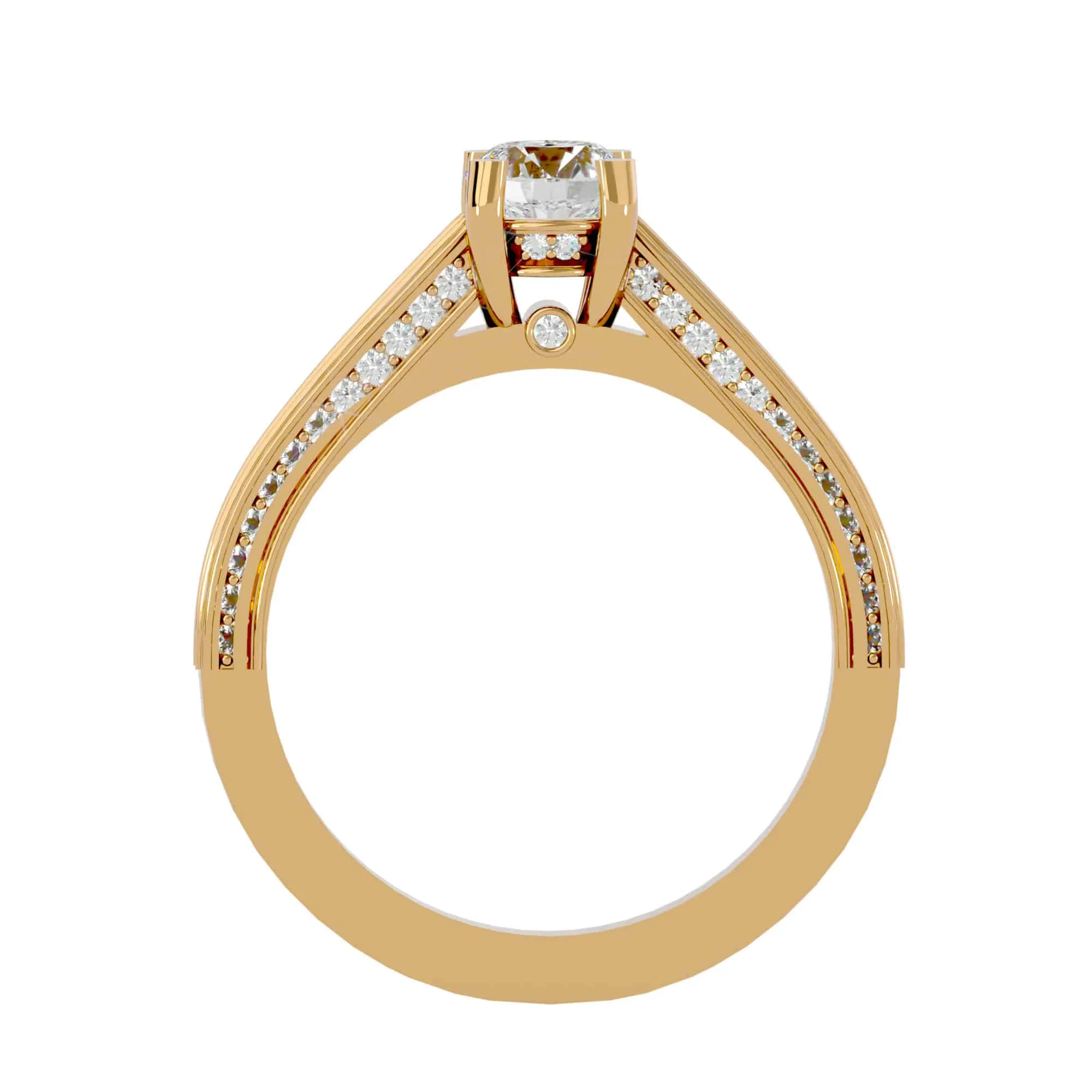1.38ct RX Solitaire Diamond Engagement Ring