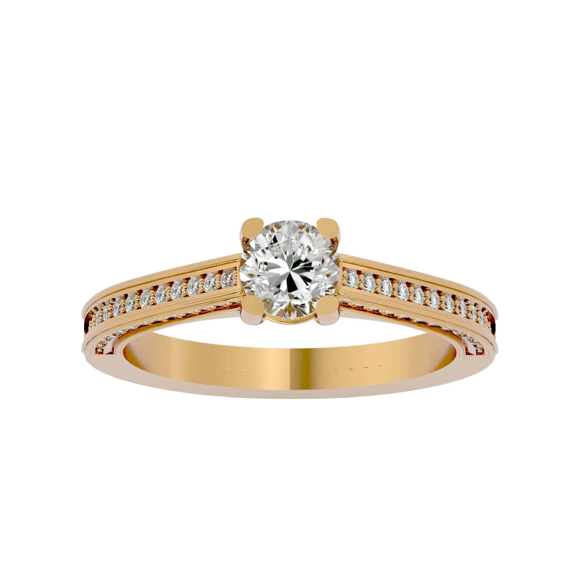 1.38ct RX Solitaire Diamond Engagement Ring
