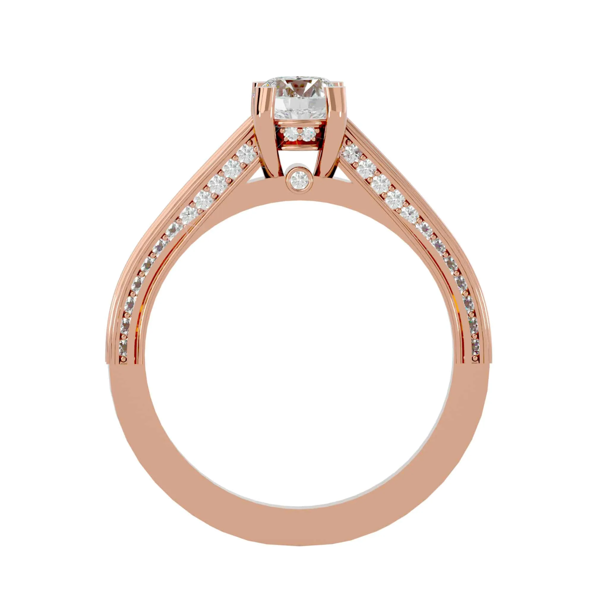 1.38ct RX Solitaire Diamond Engagement Ring