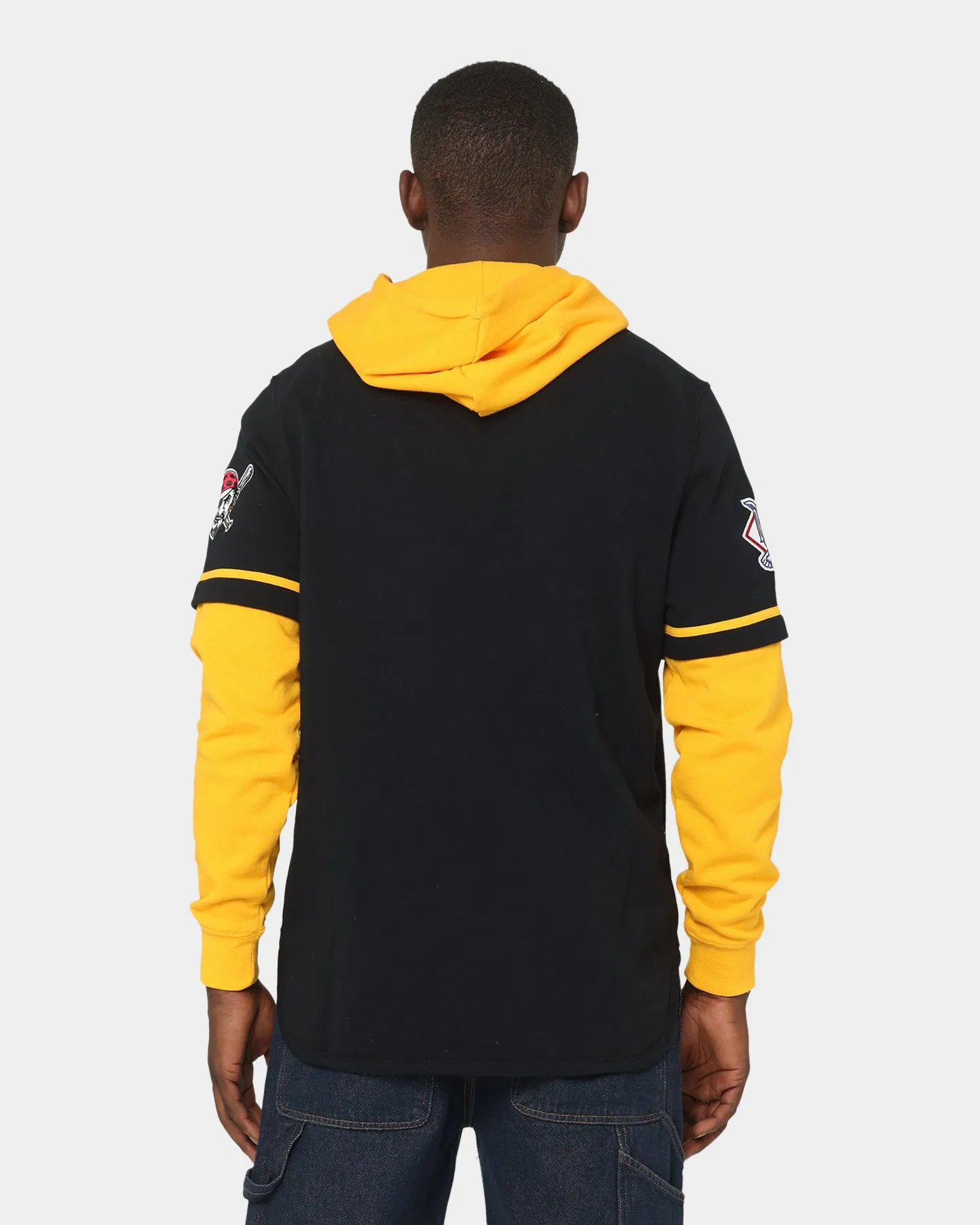 47 Brand Pittsburg Pirates Shortstop Hoodie Jet Black