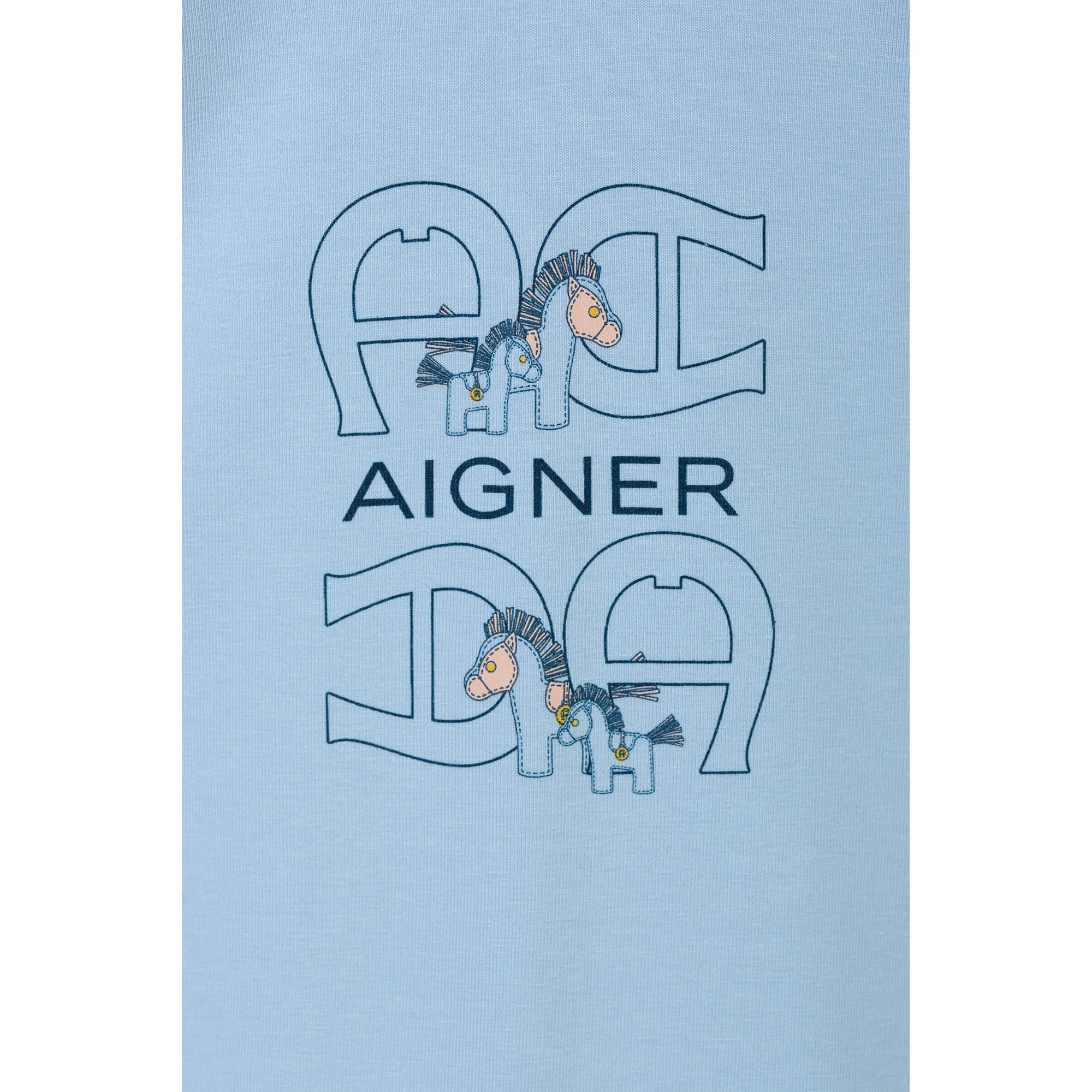 Aigner Kids New Born Boy's Set of Sleepsuit & Hat