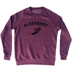 Aldershot Running Track Winged Foot Adult Tri-Blend Sweatshirt