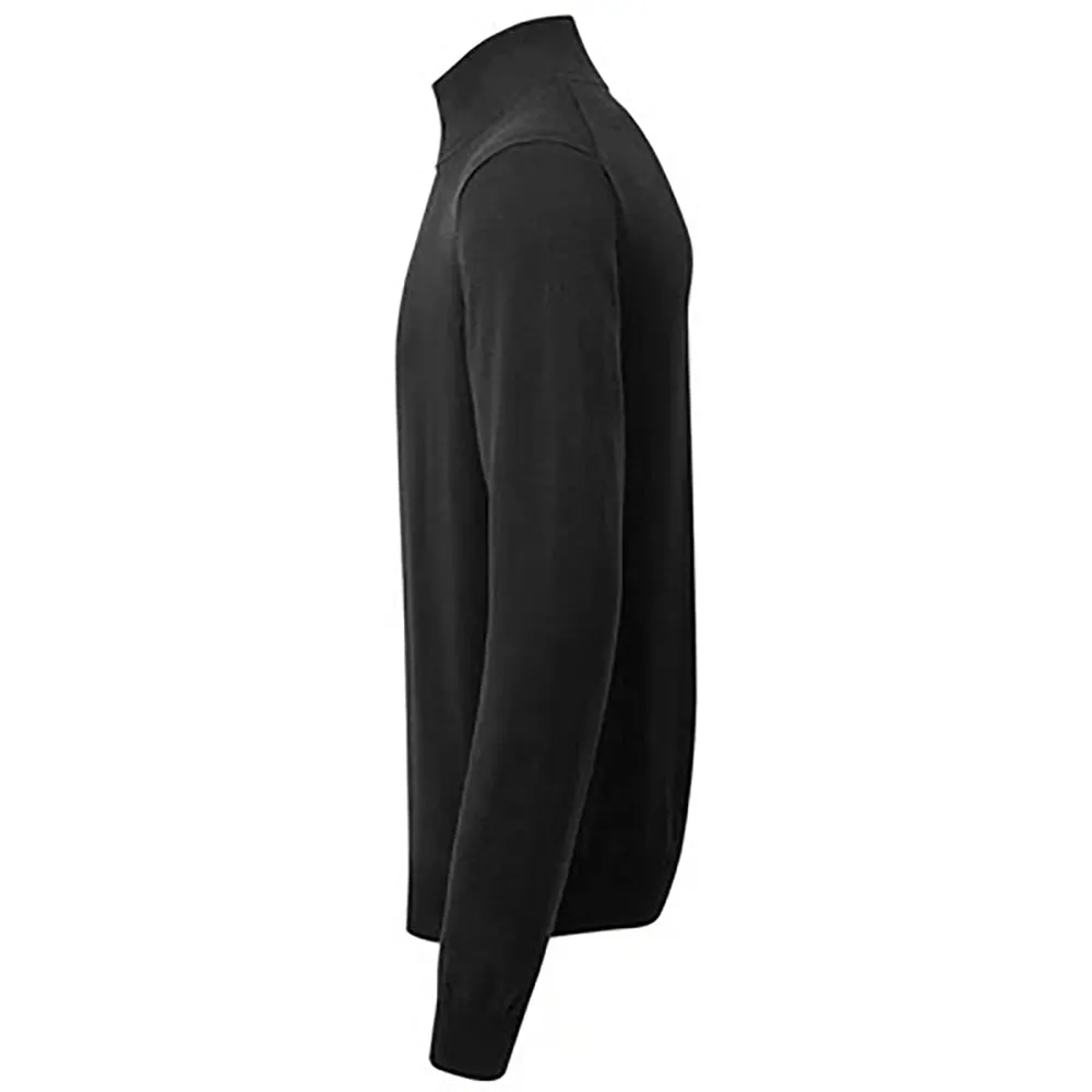 Asquith & Fox Mens Cotton Blend Zip Sweatshirt