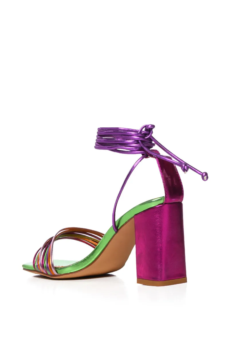 AZALEA WANG KILAH MULTI CHUNKY SANDAL