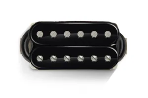 Bare Knuckle The Mule Humbucker Bridge Pickup 50mm - Open Black - 4 Conductor / Short Leg