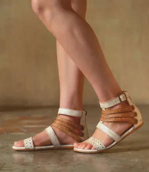 BedStu Leather Artemis Gladiator Sandals