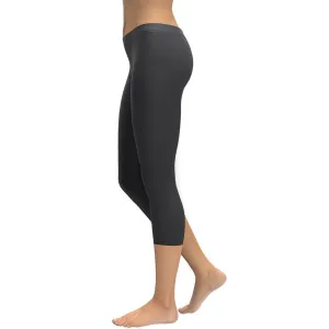 Charcoal Gray Capris