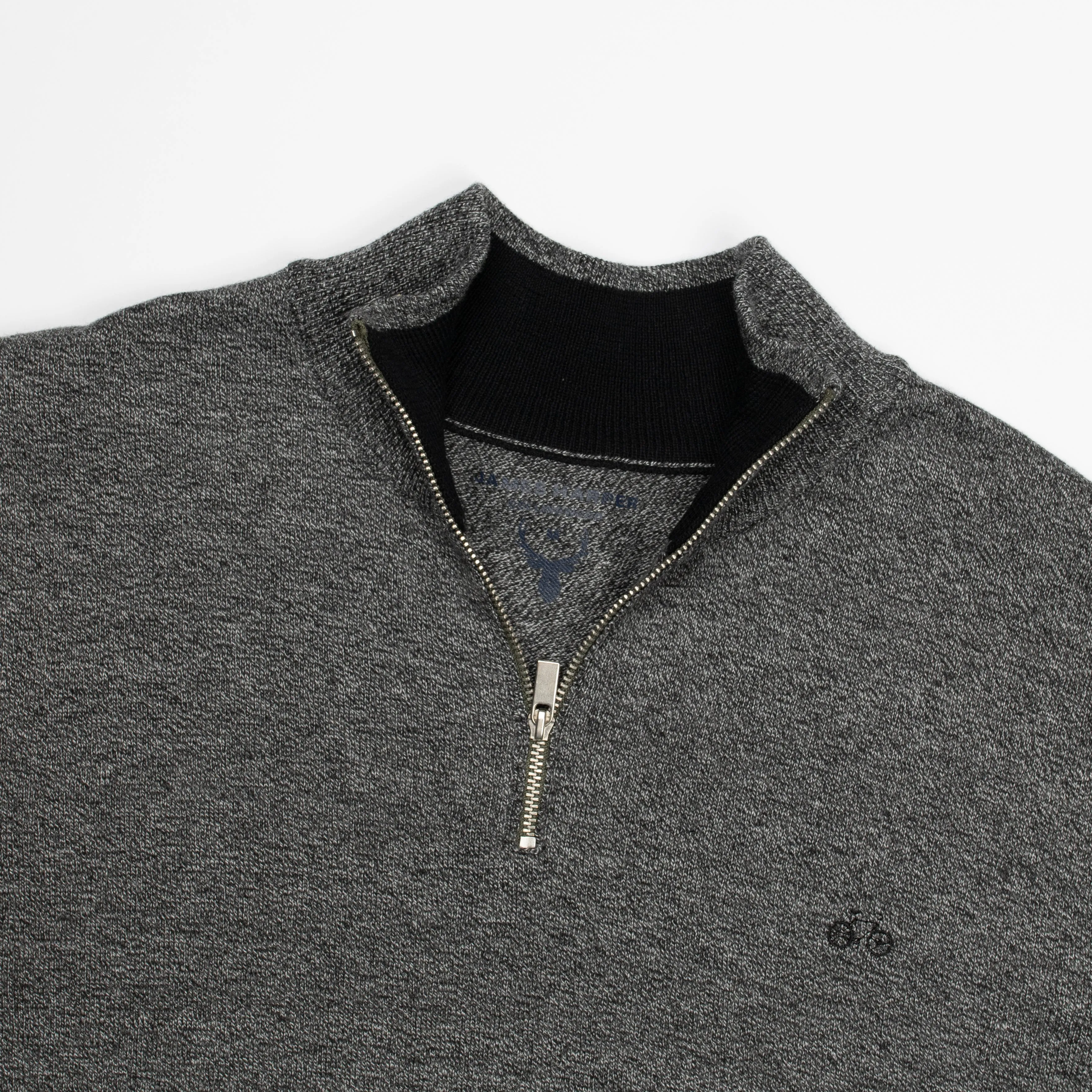 Charcoal Marle Cotton Blend