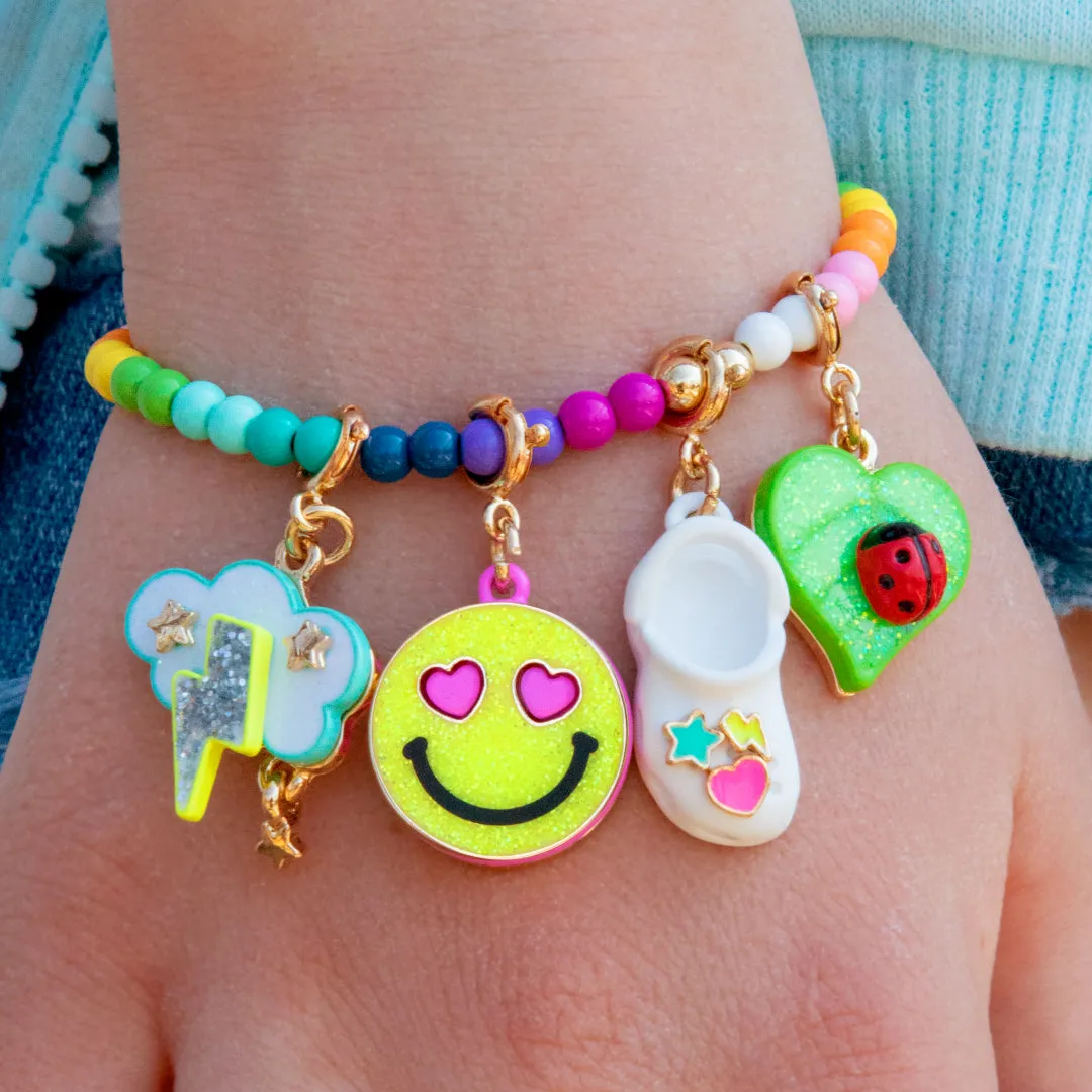 CHARM IT! Gold Rubber Clog Charm