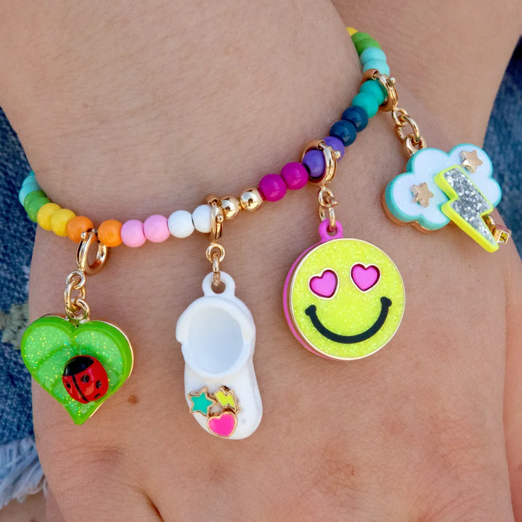 CHARM IT! Gold Rubber Clog Charm