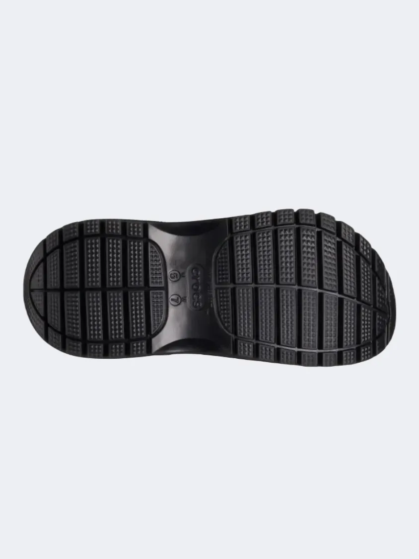 Crocs Mega Crush Metallic Clog Unisex Lifestyle Slippers Black/Gold