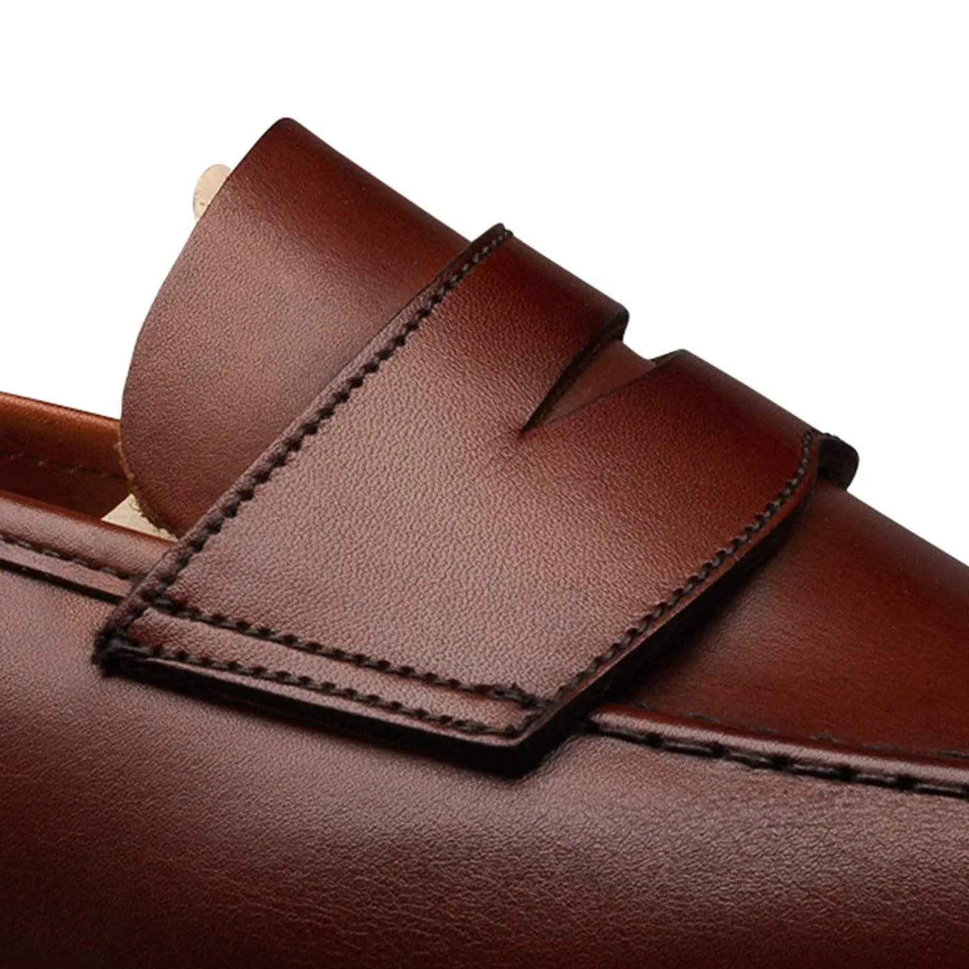 Harvard Chestnut Burnished Calf