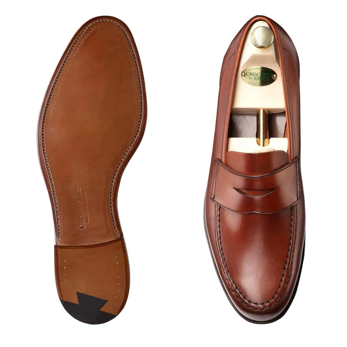 Harvard Chestnut Burnished Calf