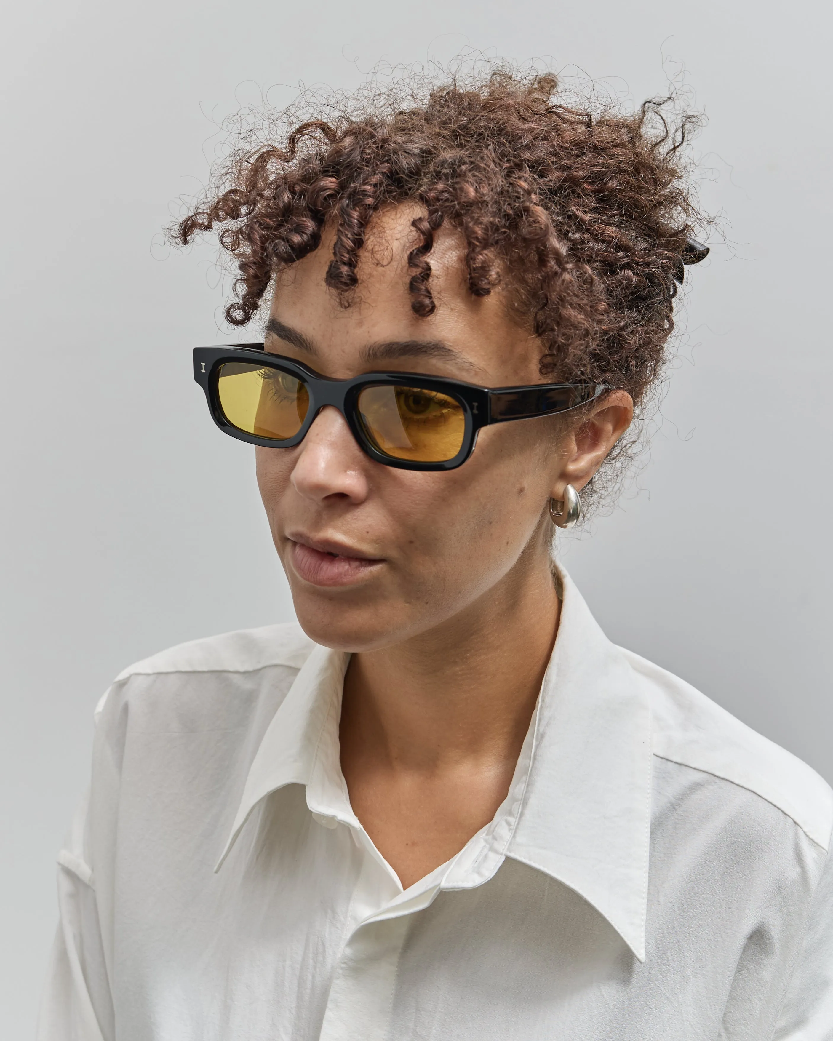 Illesteva Cali Sunglasses, Black Honey