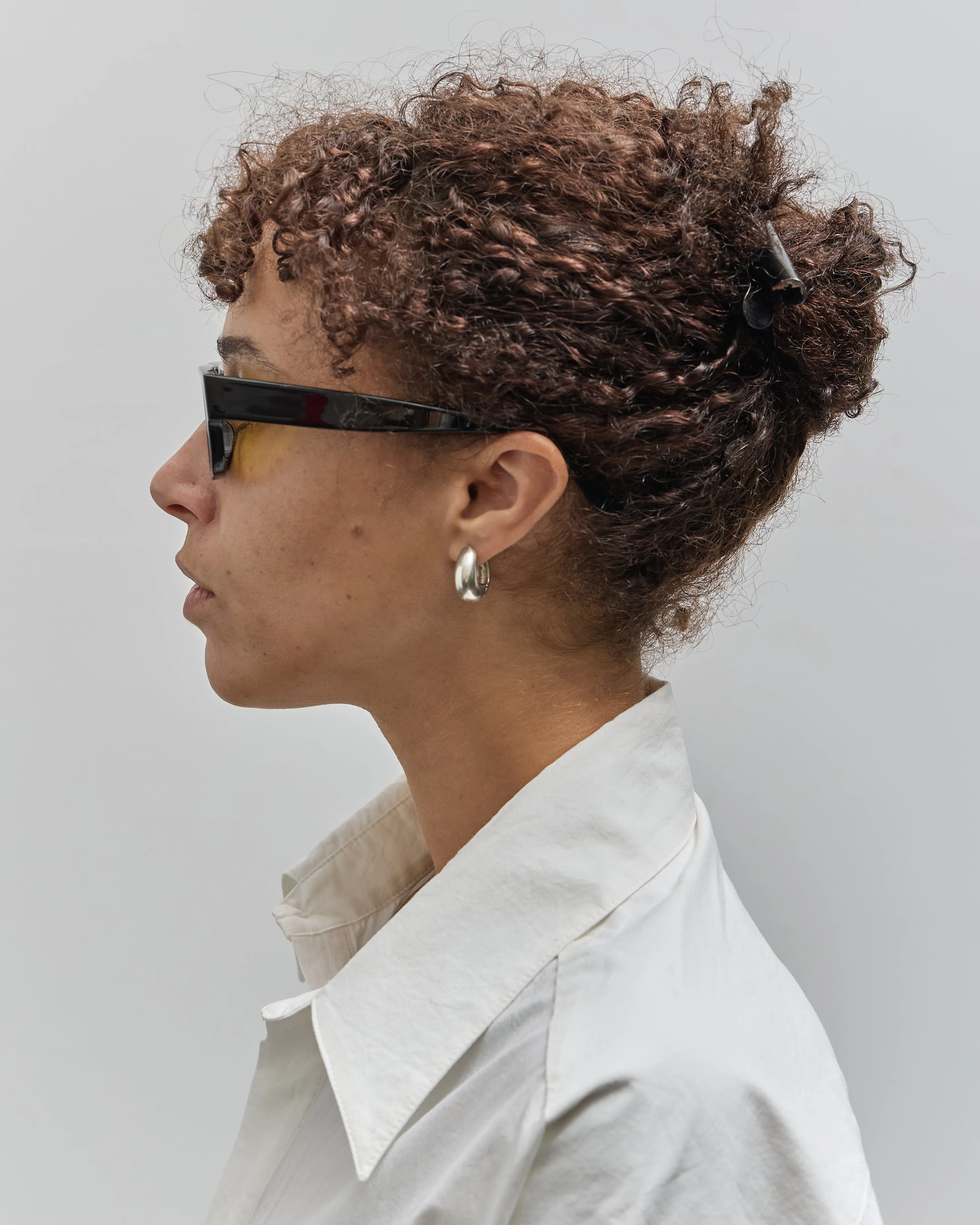 Illesteva Cali Sunglasses, Black Honey