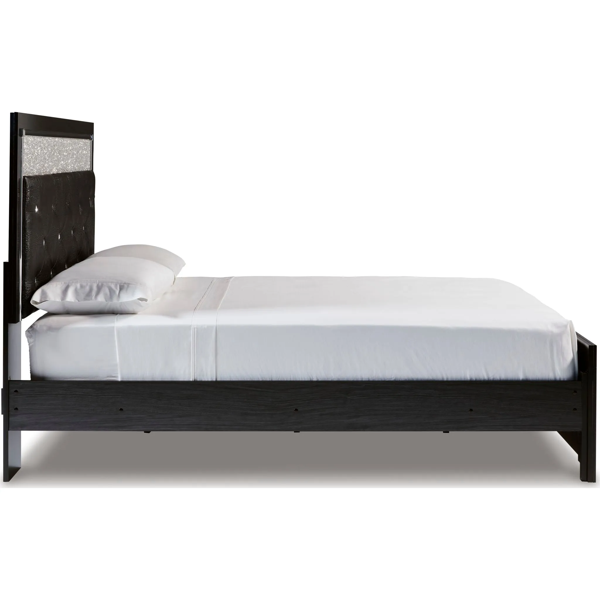 Kaydell Panel Bed - Black