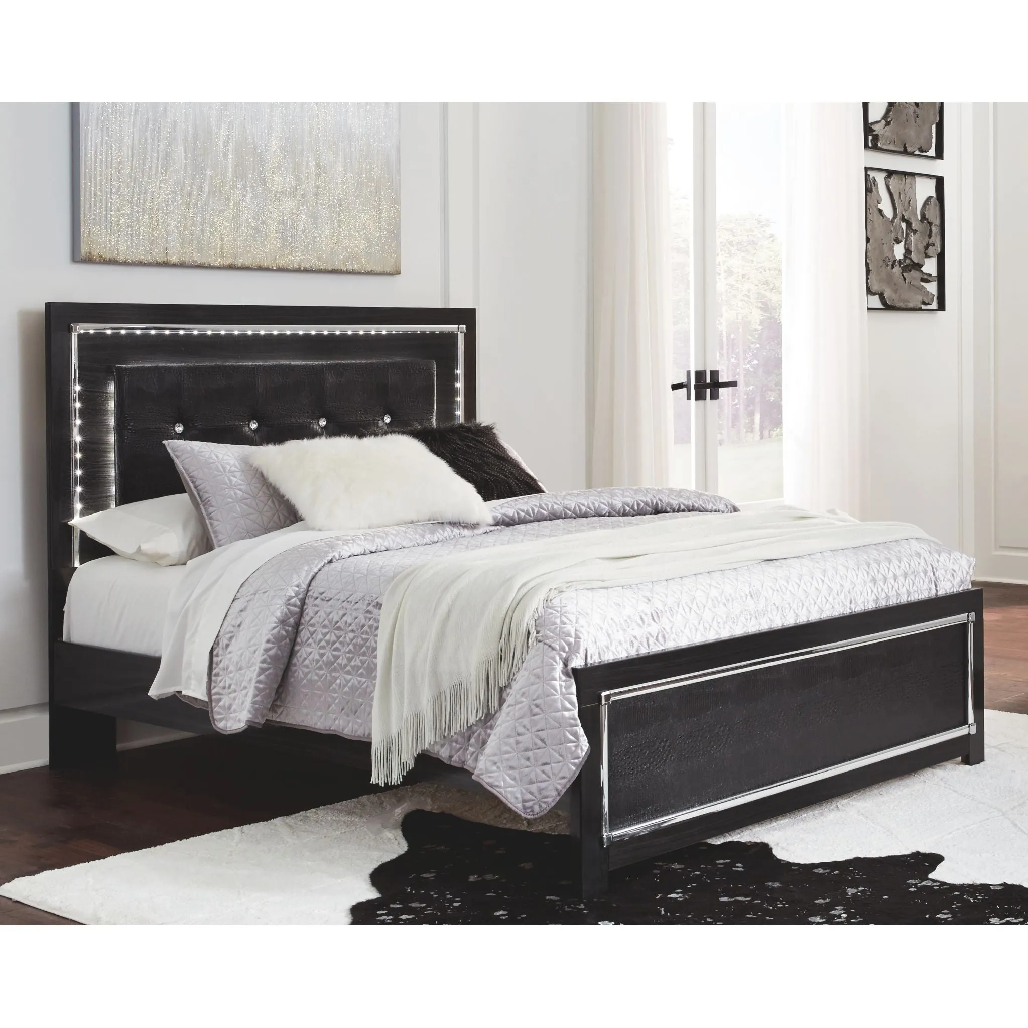 Kaydell Platform Bed - Black