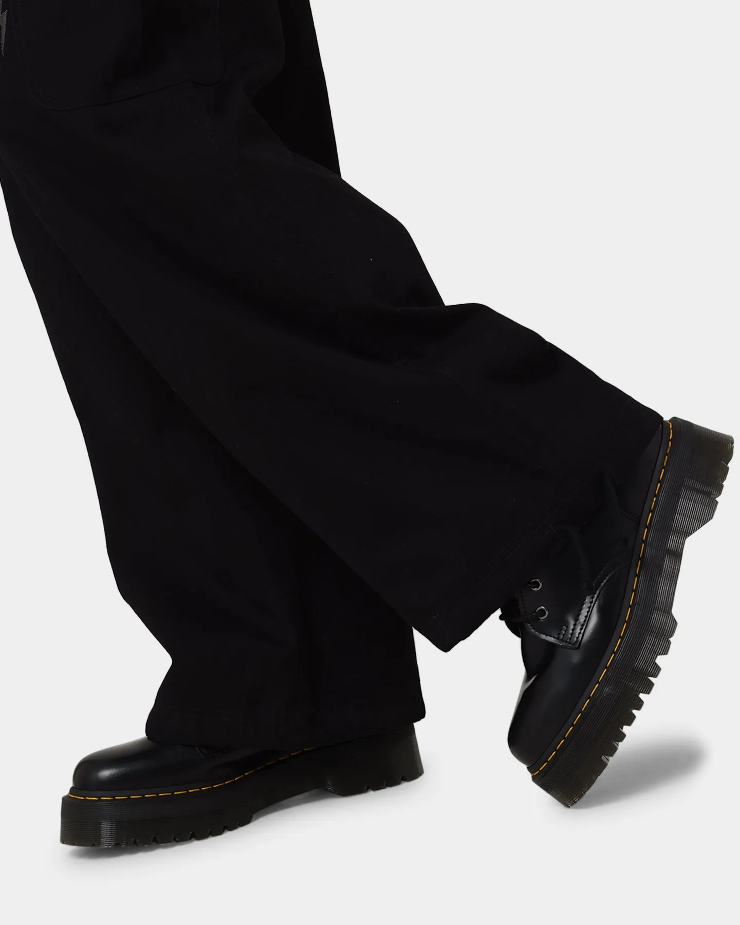 Loiter X The Anti Order Parachute Pants Black