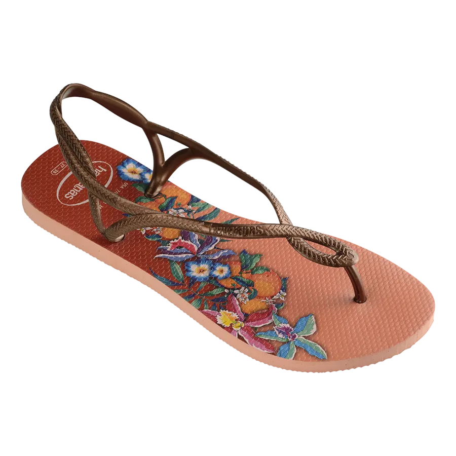 Luna Print Sandals
