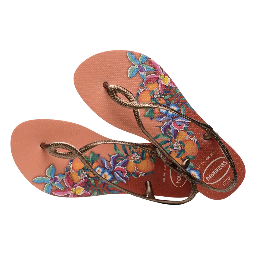 Luna Print Sandals