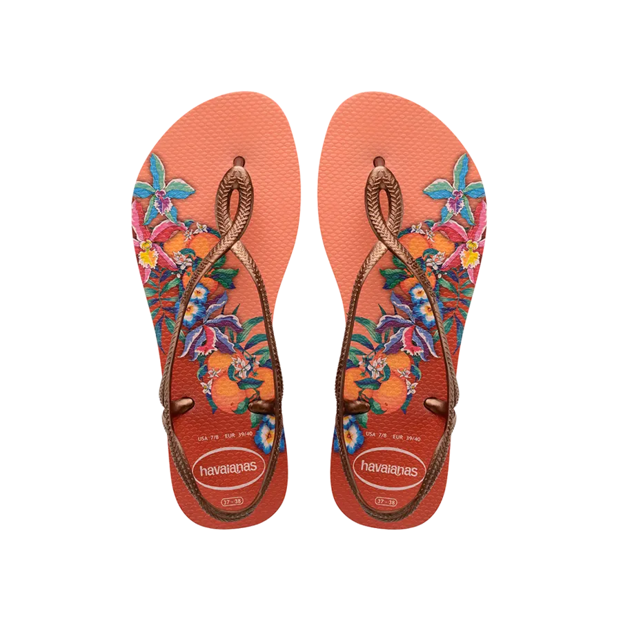 Luna Print Sandals