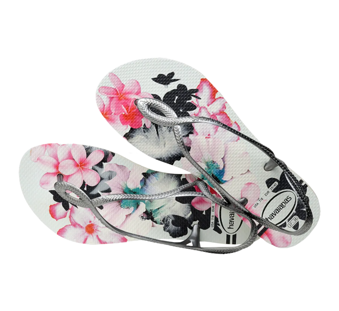 Luna Print Sandals