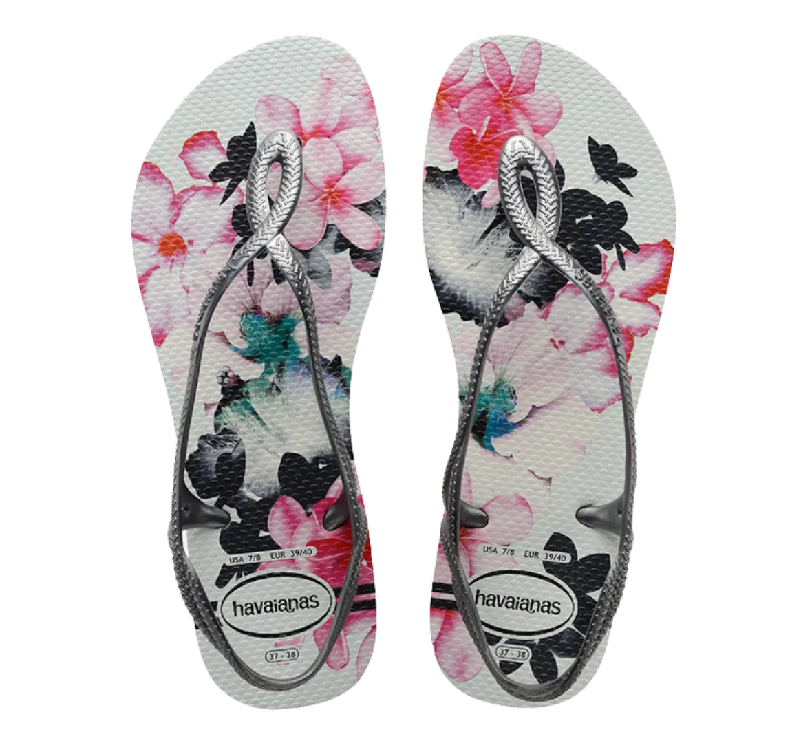Luna Print Sandals