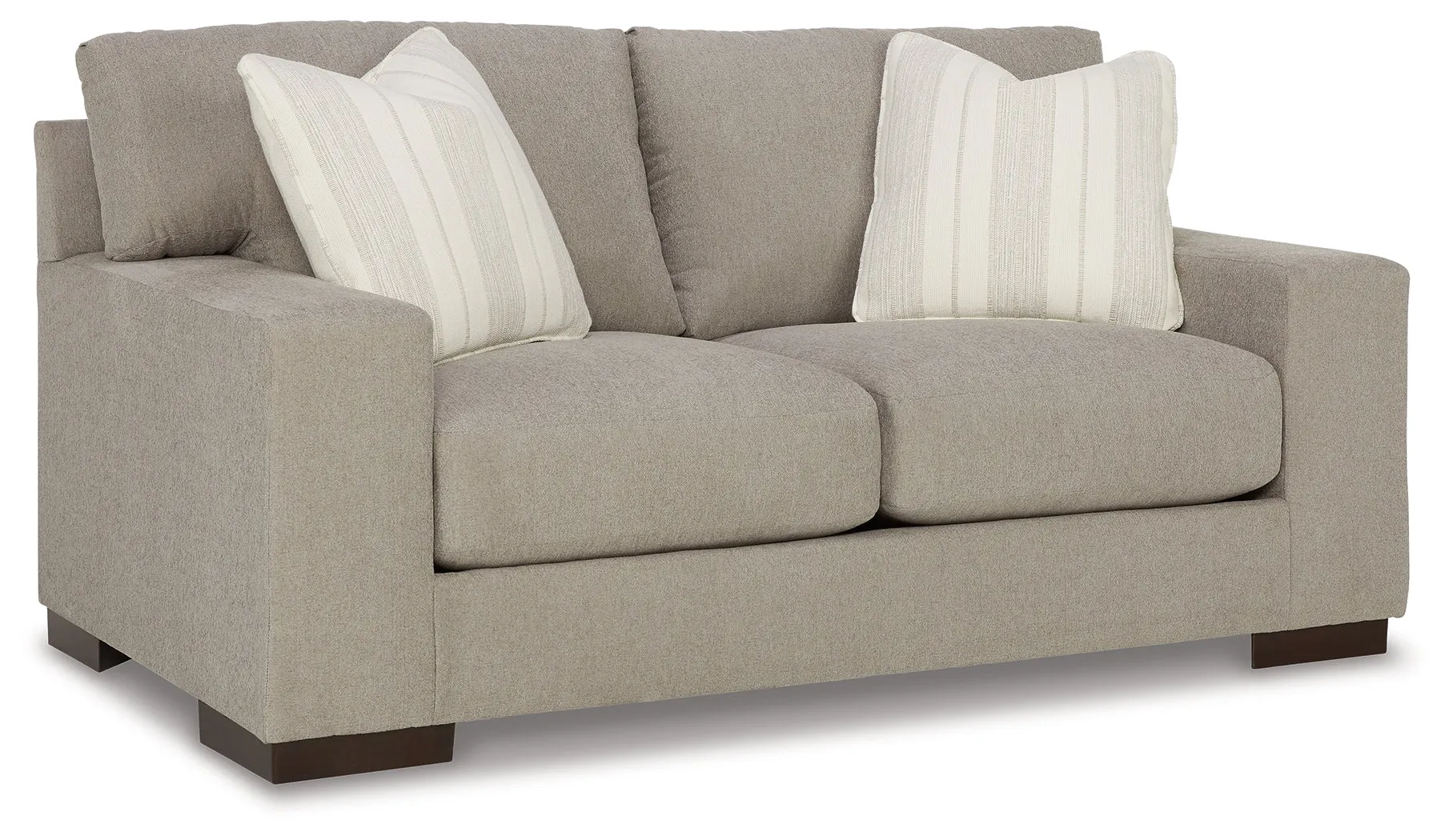 Maggie Sofa and Loveseat in Flax