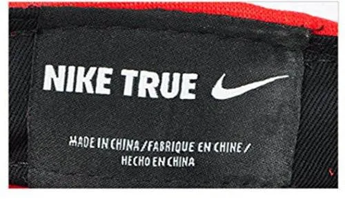 Nike True Air 92 Cap Snapback Sports Baseball Hat Classic University Team Red White 3D Patched Logos