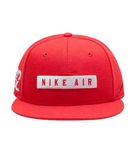 Nike True Air 92 Cap Snapback Sports Baseball Hat Classic University Team Red White 3D Patched Logos