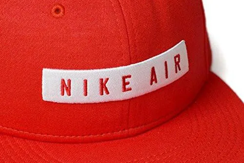 Nike True Air 92 Cap Snapback Sports Baseball Hat Classic University Team Red White 3D Patched Logos