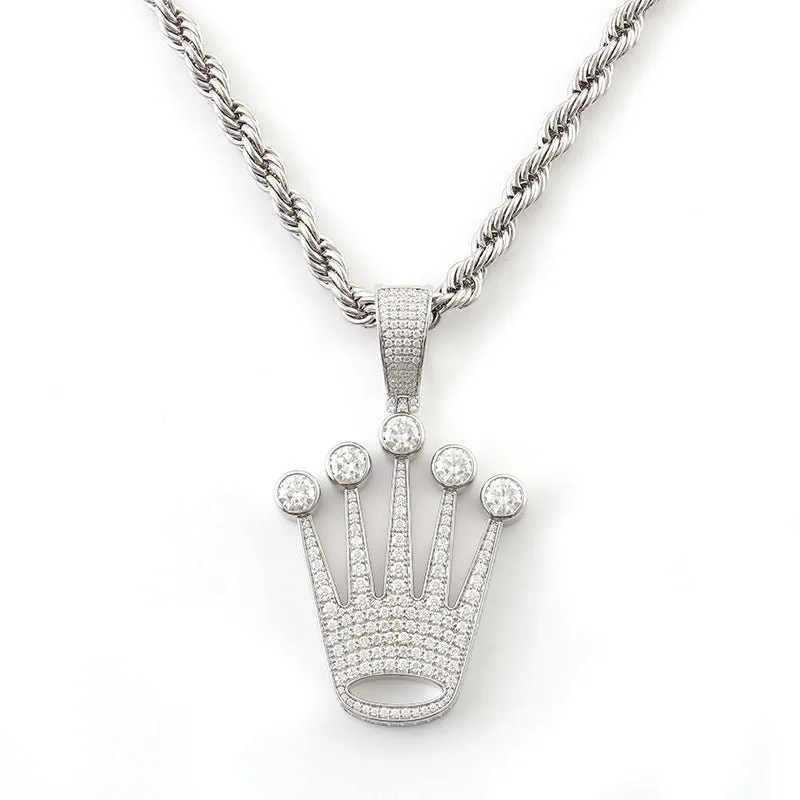 Opulent Times Crown Pendant