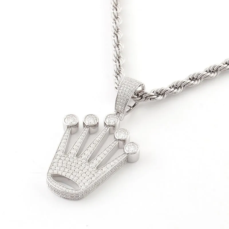 Opulent Times Crown Pendant