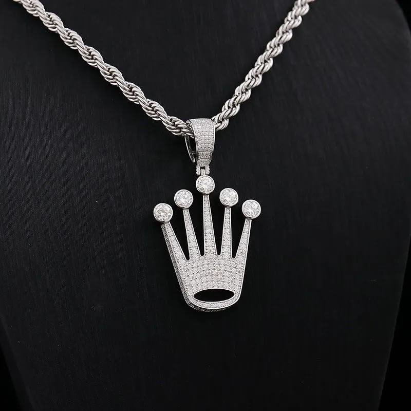 Opulent Times Crown Pendant