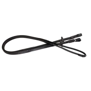Platinum Wide Rubber Grip Reins