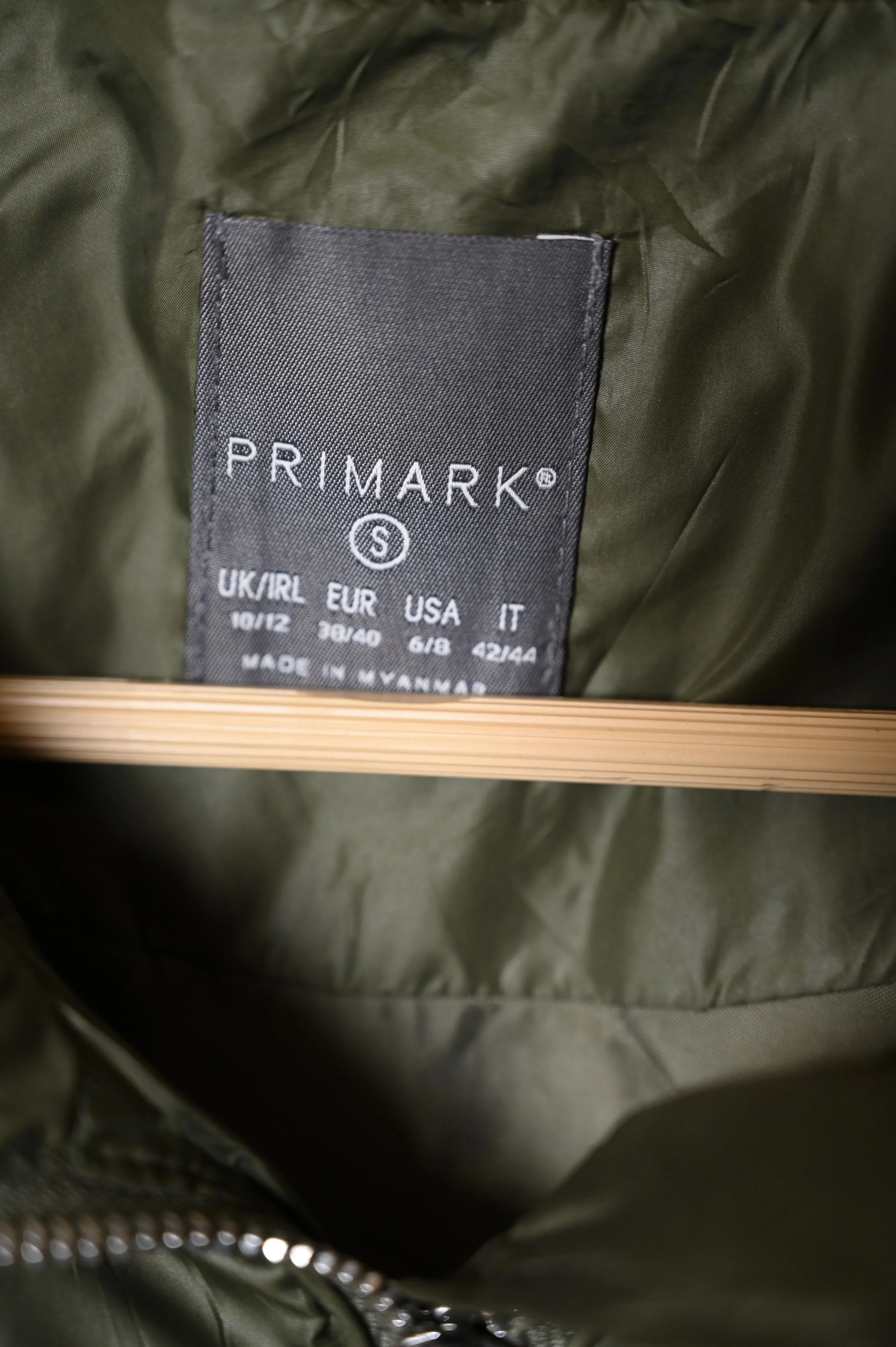 Primark Olive Green Versatile Puffer Jacket