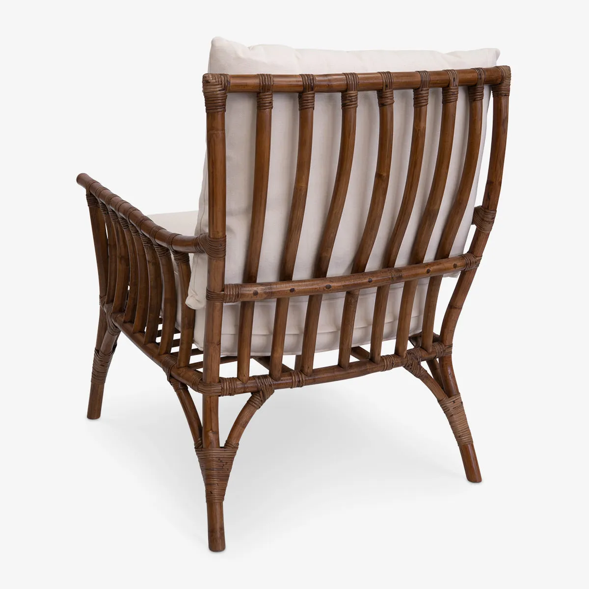 Rattan Ibiza Armchair Brown
