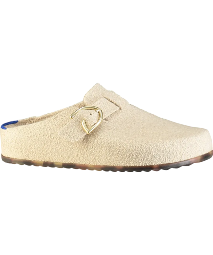 Rothy's Beige The Buckle Clog UK 5.5 EU 38.5 👠