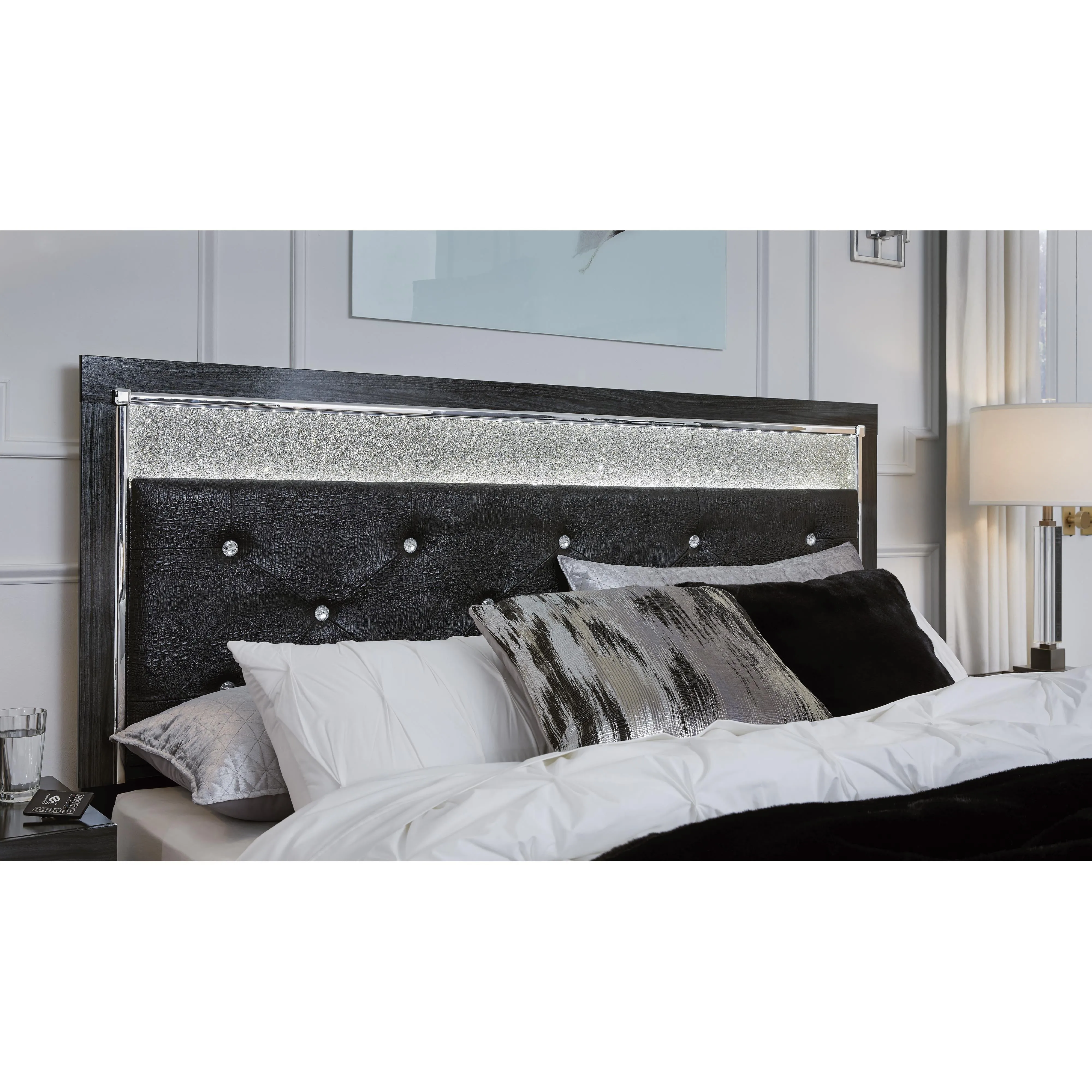 Signature Design by Ashley Kaydell B1420-158 King/California King Upholstered Panel Headboard