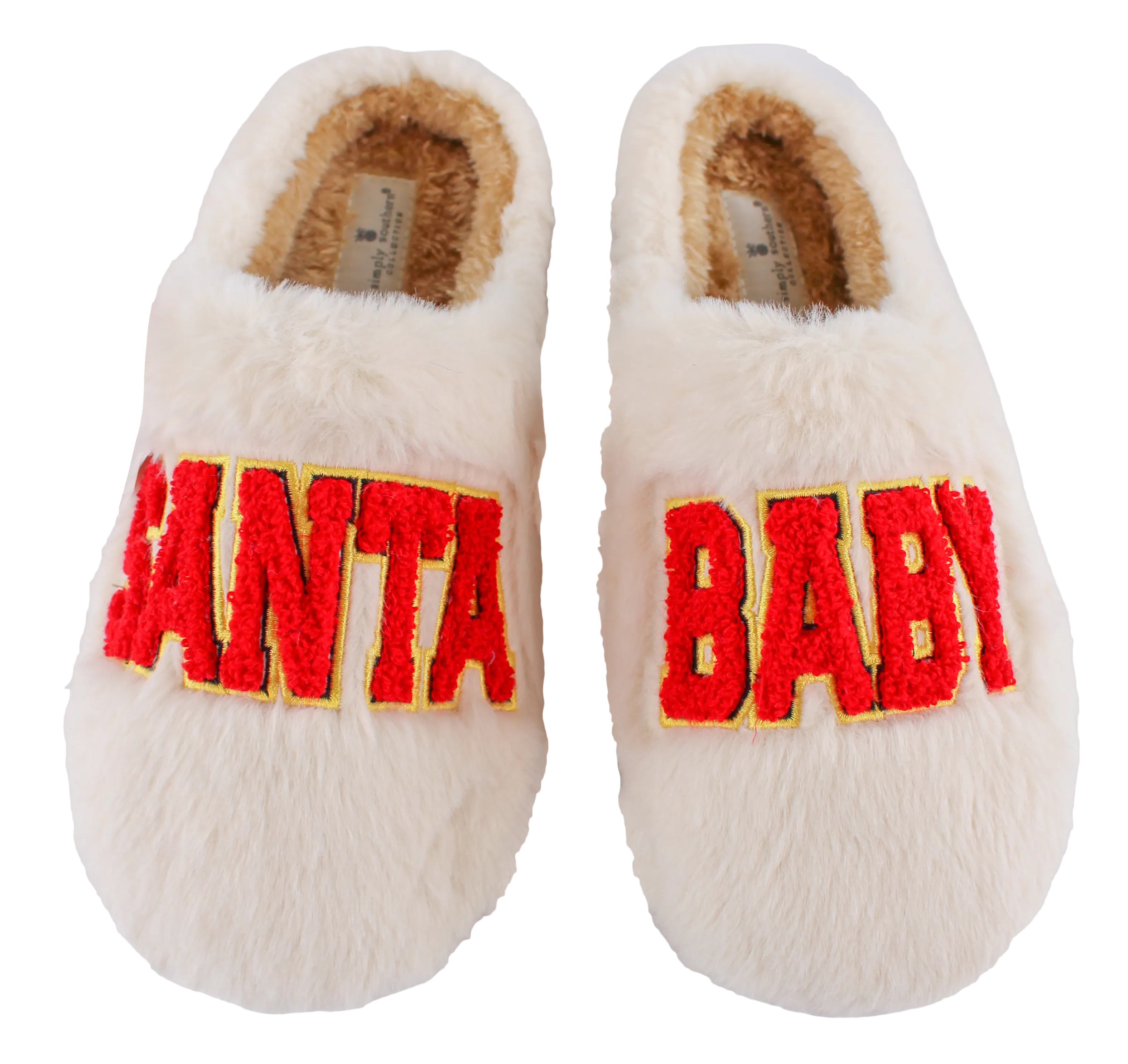 Simply Southern Santa Baby Slippers