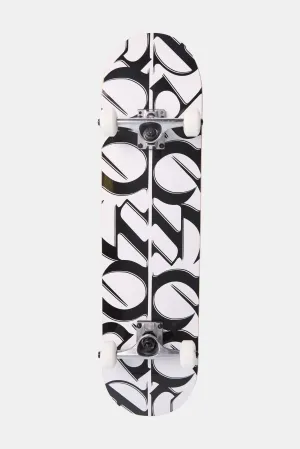 Skateboard motif logos Zoo York 7.75"