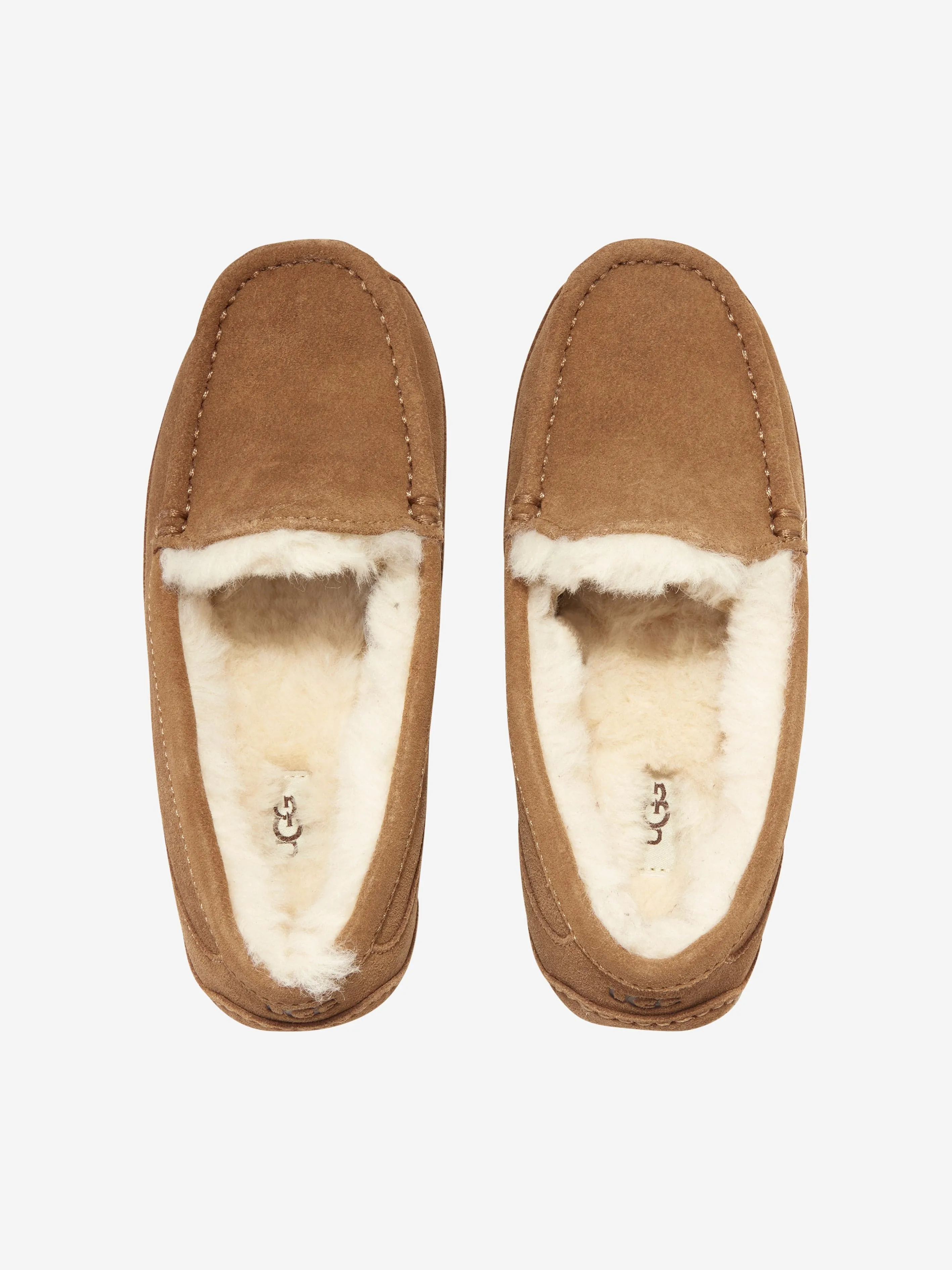 UGG Kids Ascot Slippers in Brown