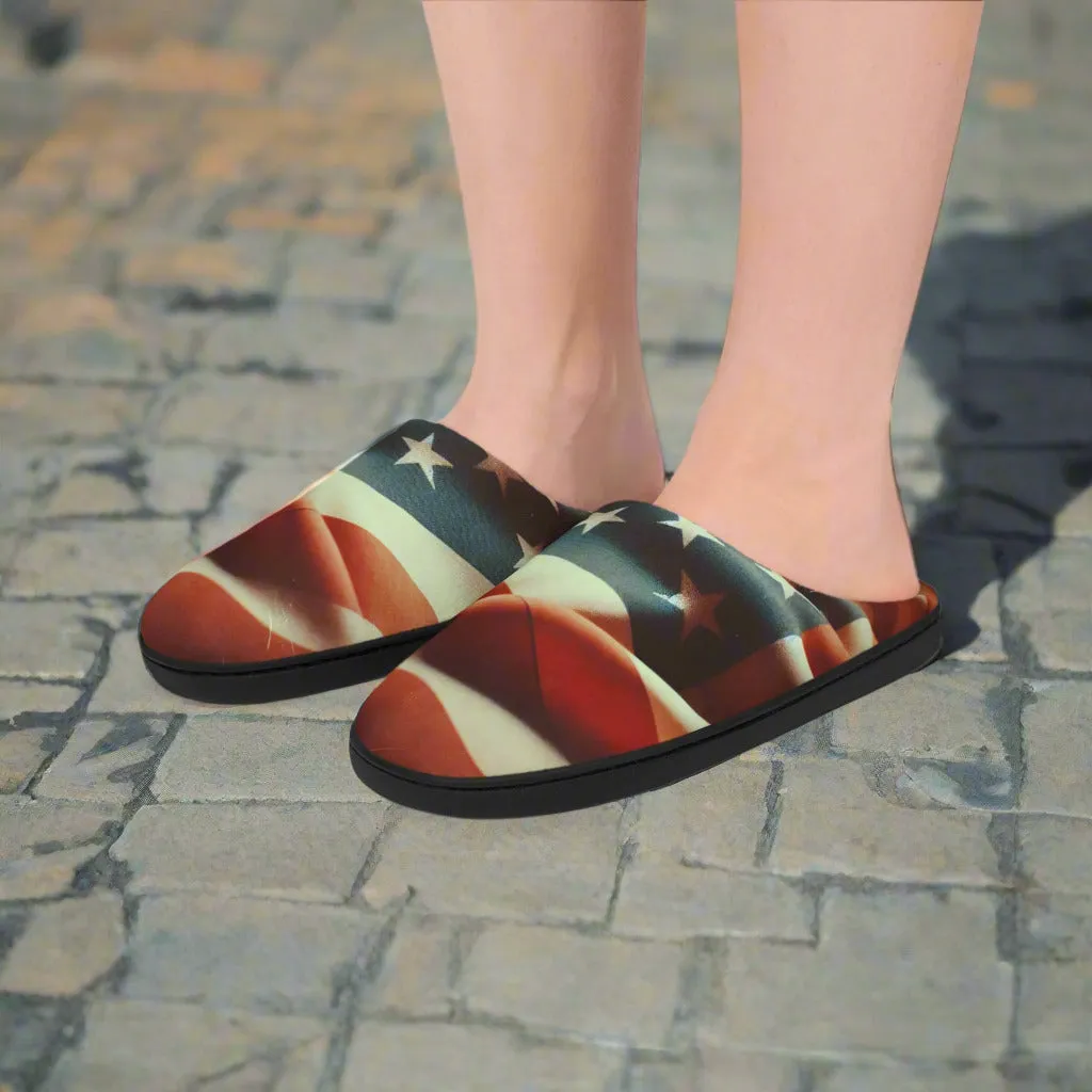 Women's Flag Slippers