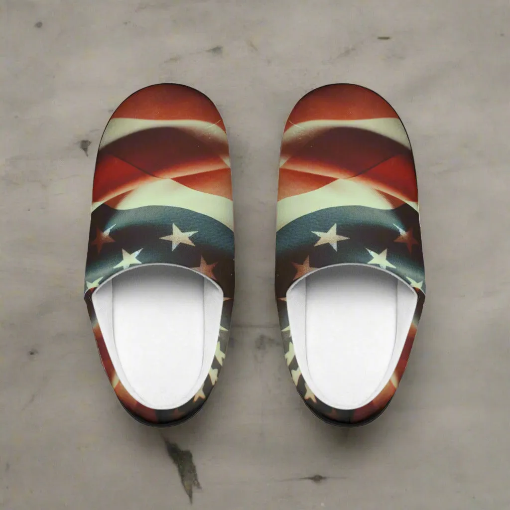 Women's Flag Slippers