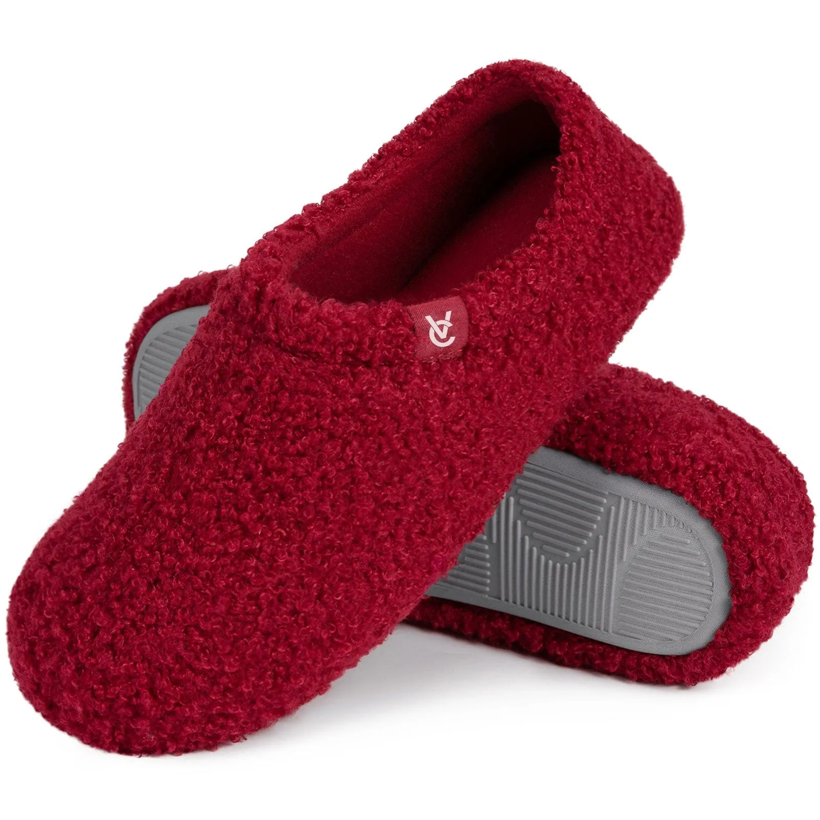 Women's Fuzzy Curly Fur House Shoes