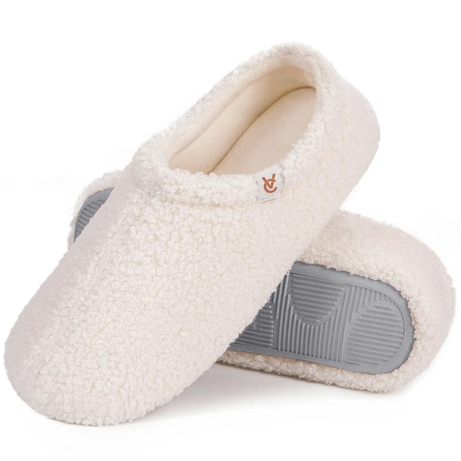 Women's Fuzzy Curly Fur House Shoes