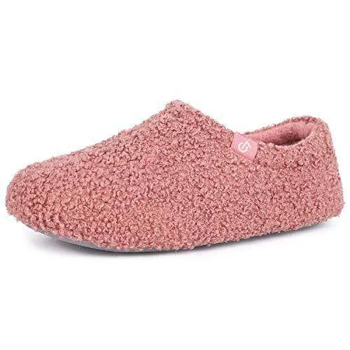Women's Fuzzy Curly Fur House Shoes