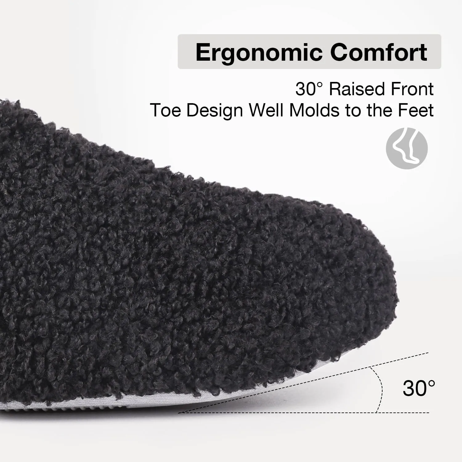 Women's Fuzzy Curly Fur House Shoes