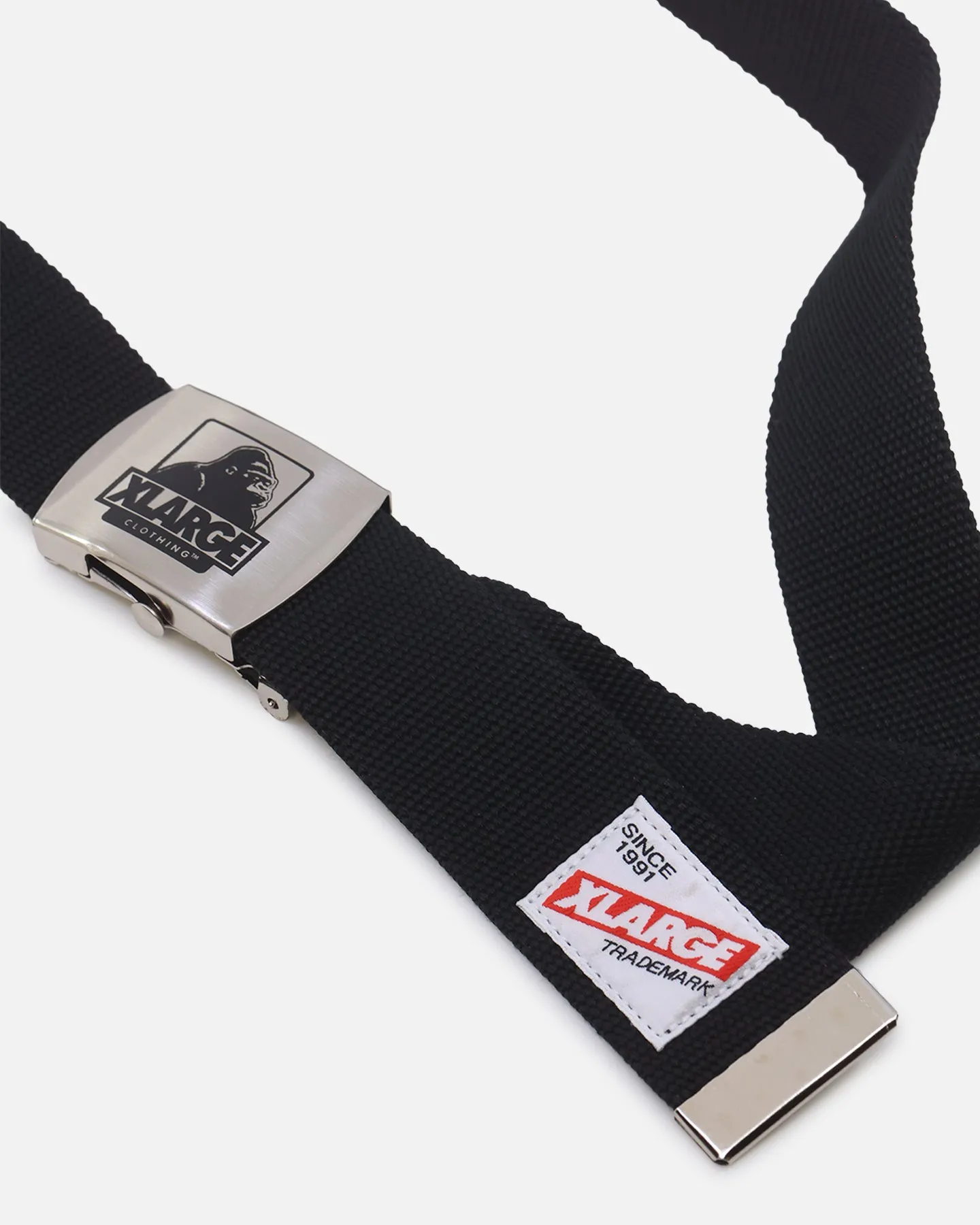 X-Large Trademark Web Belt Black